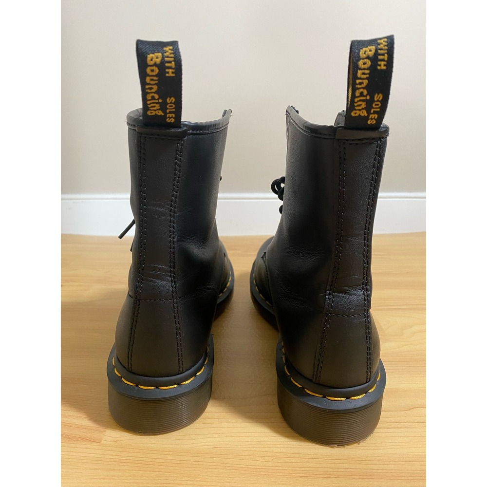 Dr. Martens 1460 Vonda Black Rose Embroidered Leather Boots Womens 9 Mens 8 - Picture 3 of 10